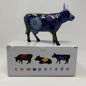 Cow Parade Retired Infinity Cow Collectible Figurine #9191